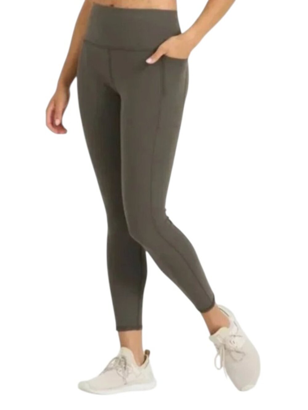 Vuori Studio Pocket Leggings Green I Size:L